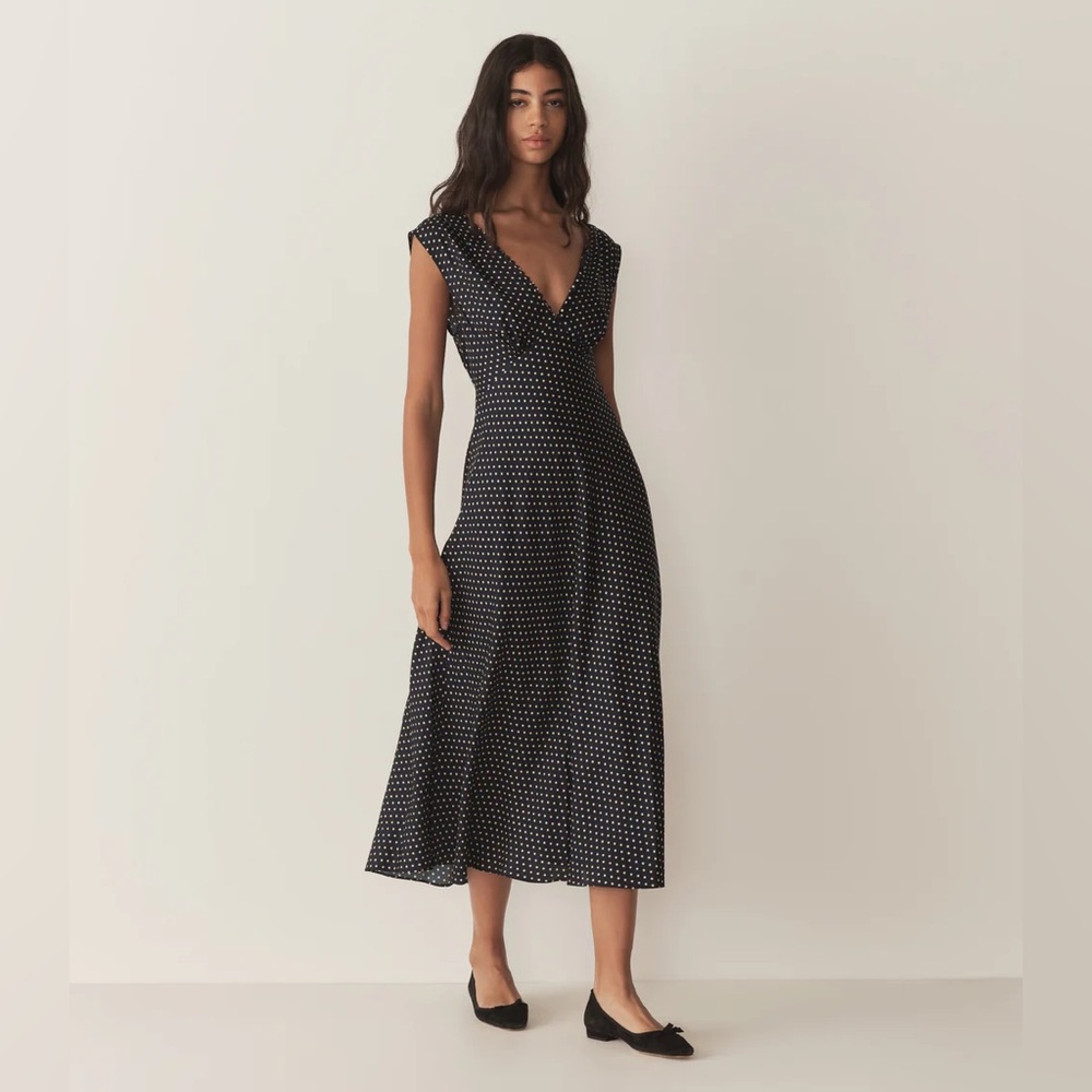 NWOT Dôen Tahlia Dress in Hepburn Dot
